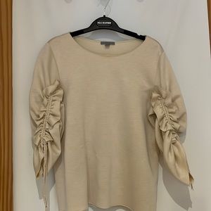 Ruffled sleeve COS blouse